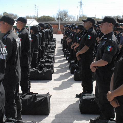 Recibe Aguascalientes 17 MDP para el reforzamiento de sus policías