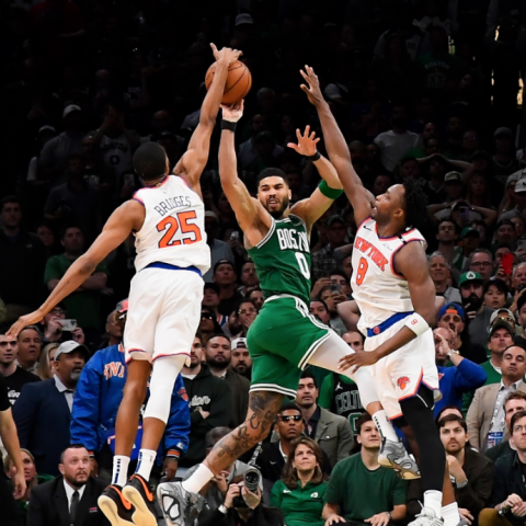 knicks vs boston game 2 2025