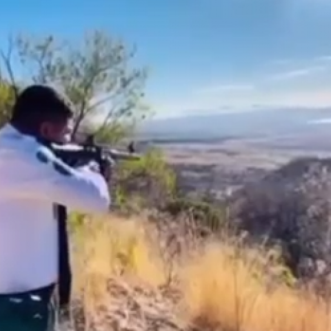 Policía hace mal uso de arma en Aguascalientes