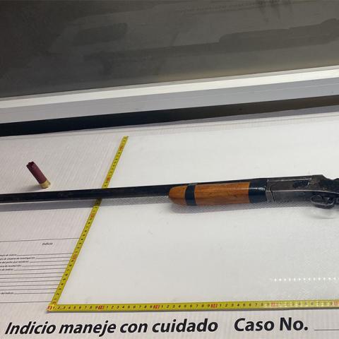 El desquiciado sujeto fue detenido en la Comunidad El Malacate, en donde ocurrieron los hechos