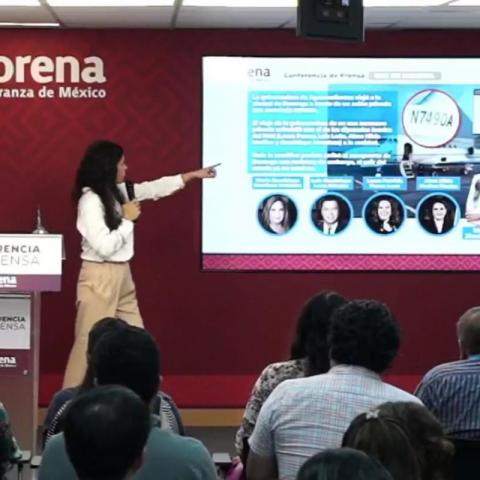 Es el único estado al que le falta Morena: Gobierno sobre presunto financiamiento de Tere Jiménez a Durango