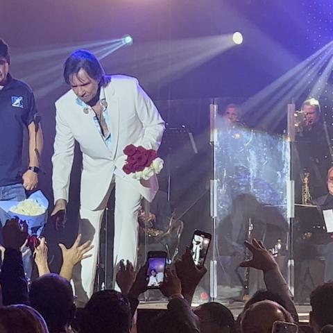 Roberto Carlos cerró en León su gira por México y estuvimos ahí