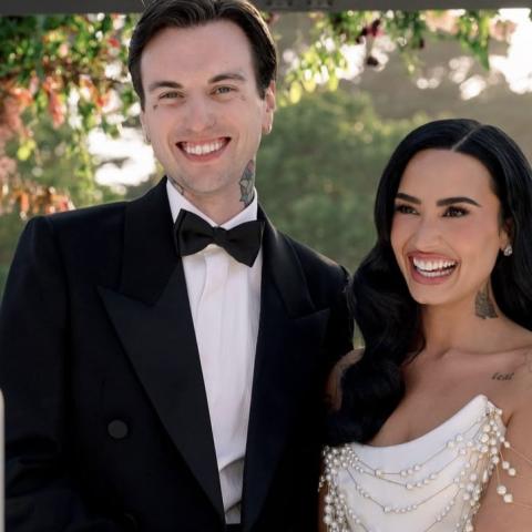 Demi Lovato y Jordan "Jutes" Lutes se casaron en California