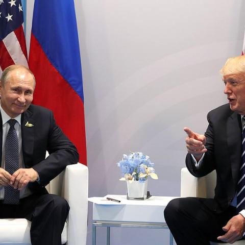 Vladimir Putin y Donald Trump