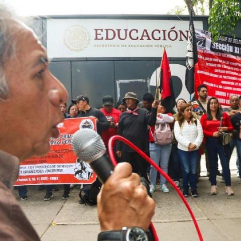 Sin acuerdos entre CNTE y Gobierno de Sheinbaum