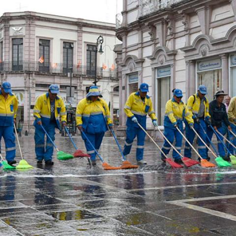Limpieza en la FNSM 2025