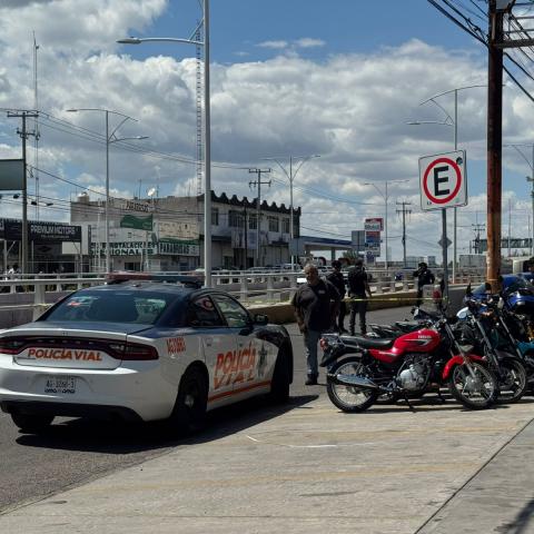 Accidente de motocicleta