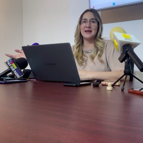 Dafne Viramontes, Pdta. Colegio de Economistas