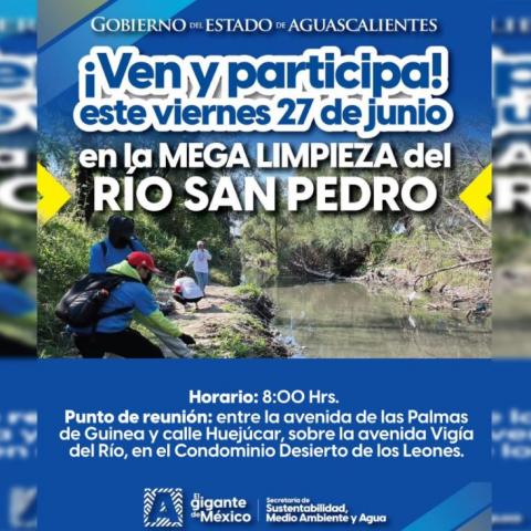 Megalimpieza del río San Pedro 