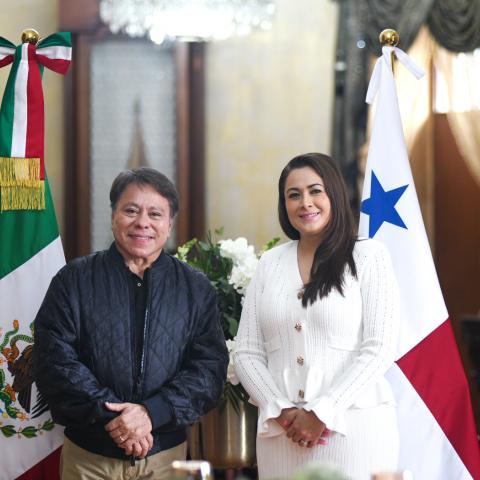 Tere Jiménez y Abraham Martínez
