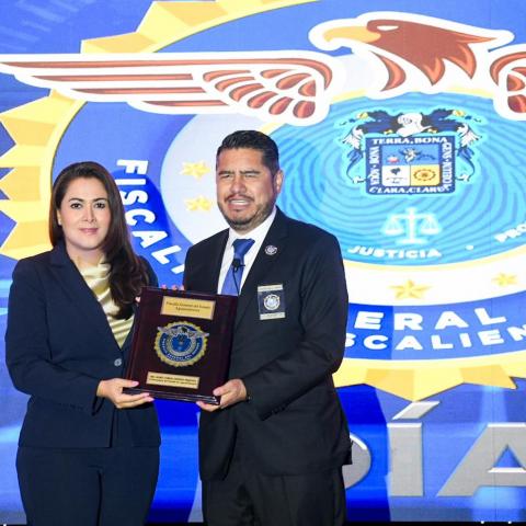 Tere Jiménez y Manuel Alonso García