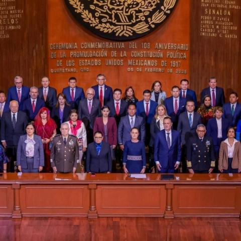 Gobernadores de México respaldan a Sheinbaum
