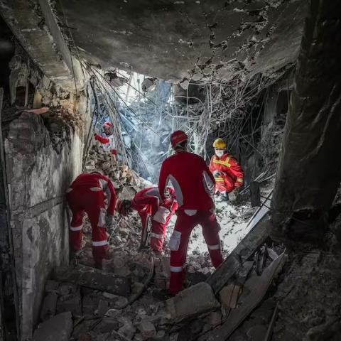 Irán denuncia 71 muertos en ataque israelí a la prisión de Evin en Teherán