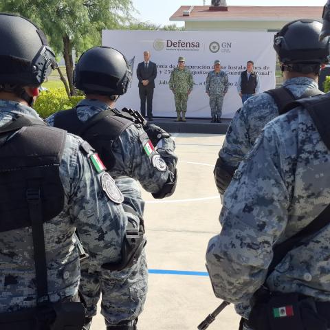 Guardia Nacional en Aguascalientes inaugura nuevo cuartel