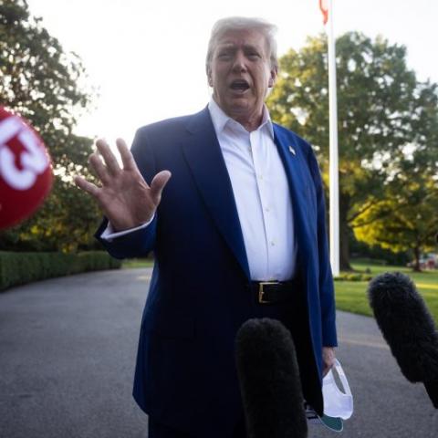 Trump subraya que los iraníes no sacaron "nada" de las instalaciones bombardeadas