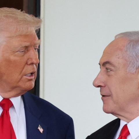 Trump y Netanyahu