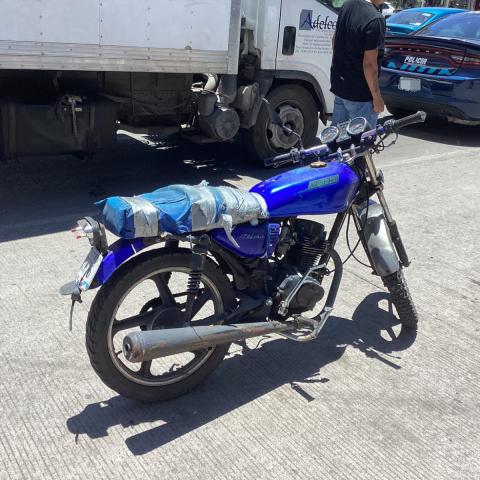 motociclista herido