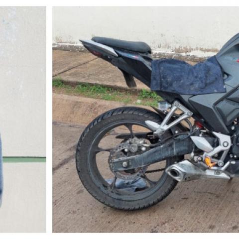 moto robada 