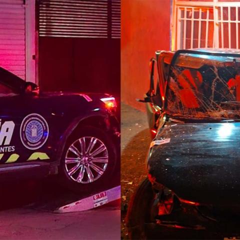 Por ello se acumularon tantas unidades en la calle Hermanos Galeana, al sumarse a la persecución