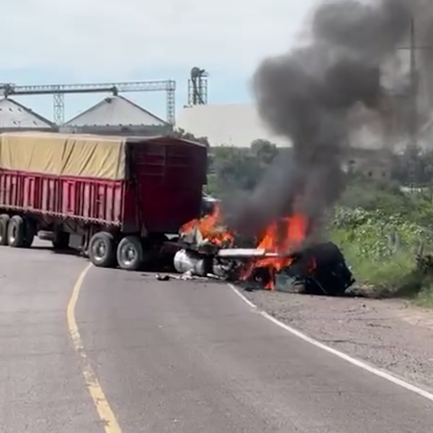 Bloqueos carreteros en Aguascalientes