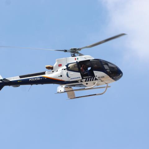 Helicóptero Fuerza Uno 