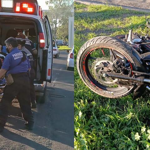 El menor de 17 años perdió el control de su motocicleta y sufrió una fractura de cráneo; falleció horas después en el hospital
