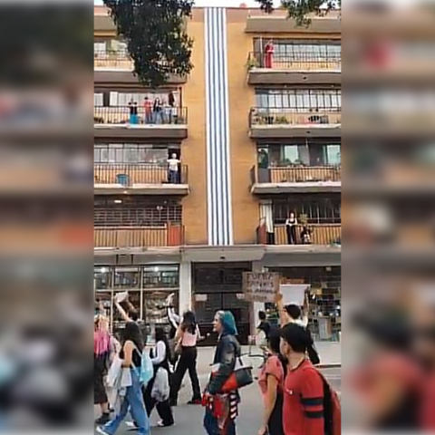 Marcha contra gentrificación 