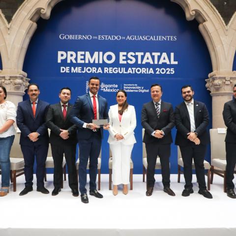 Premio Estatal de Mejora Regulatoria 2025