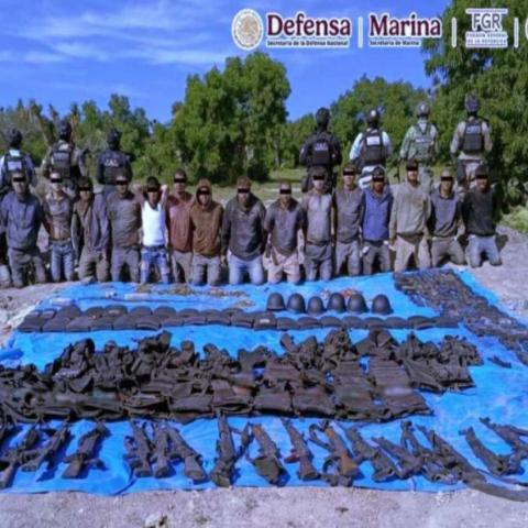 17 detenidos tras desmantelamiento de campamento criminal