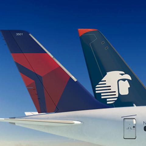 Aeroméxico y Delta revisarán alianza tras amago de gobierno de Donald Trump