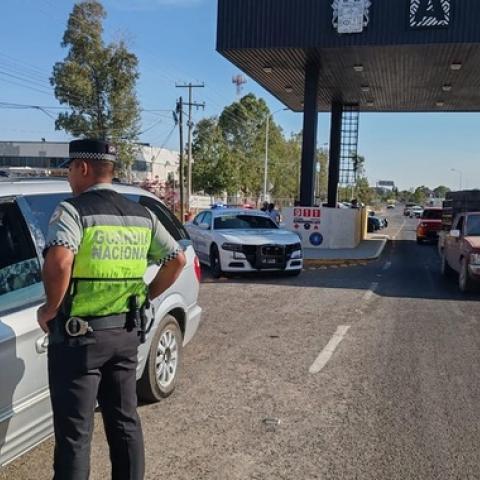 Señala GN cero incidentes de seguridad en carreteras federales dentro de Aguascalientes