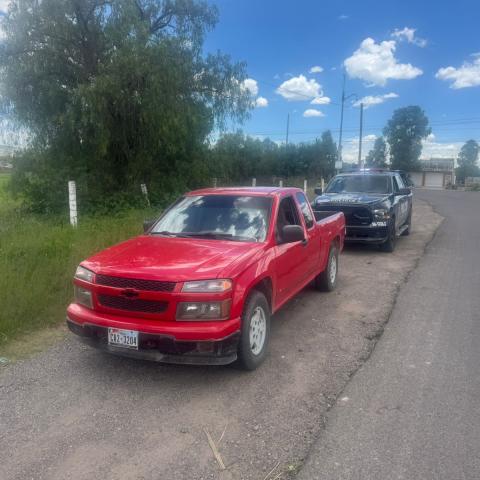 camioneta robada