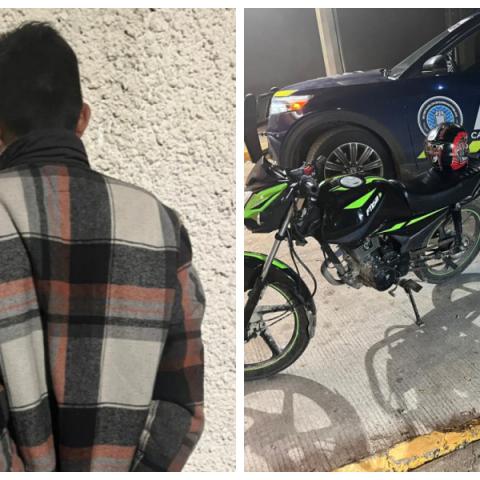 moto robada 