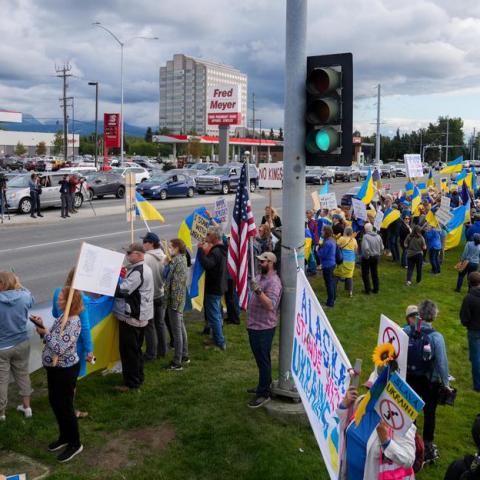 Protestas en Alaska contra la visita "histórica" de Vladímir Putin