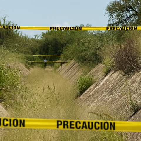 Al igual que a la primera victima mortal, lo degollaron y posteriormente le prendieron fuego