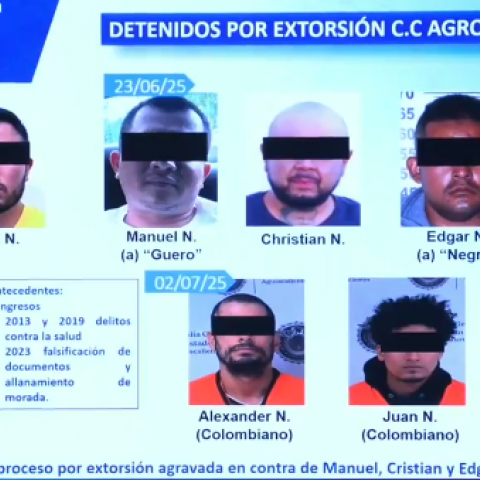 Detenidos por extorsión en el agropecuario