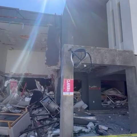 Explosión en negocio al norte de la ciudad 