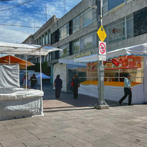 Reitera CANACO petición para regular a vendedores semi ambulantes en Aguascalientes