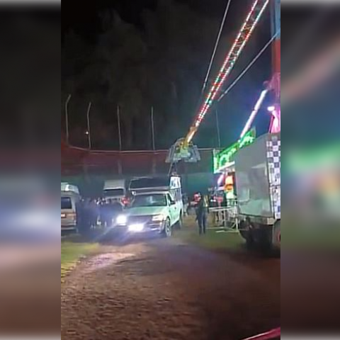 Juego mecánico en Zacatlán