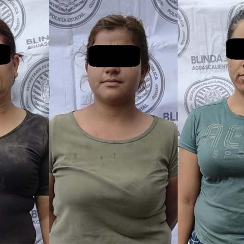 Las señaladas ingresaron a un domicilio en la comunidad de San Vicente y golpearon a tres mujeres