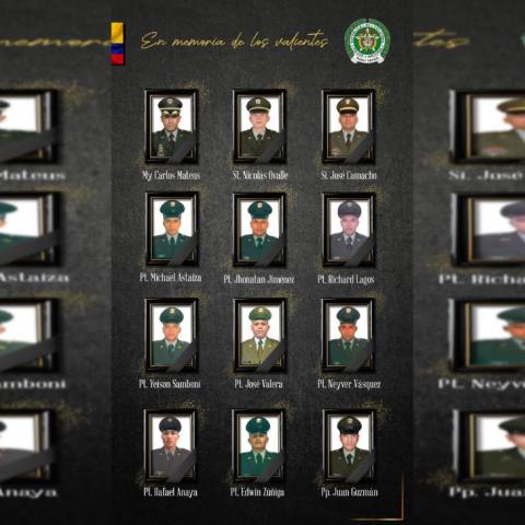 Policías asesinados