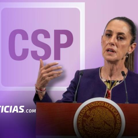 Sheinbaum rechaza vínculo con nuevo partido político "CSP"