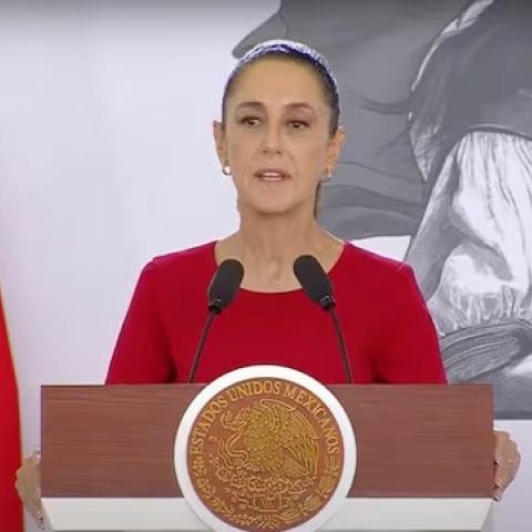 Sheinbaum rechaza intervencionismo tras despliegue militar de EE. UU. en el Caribe