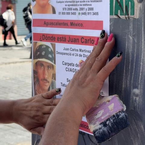 Búsqueda de personas *Aguascalientes en el top 3 de entidades con más personas localizadas