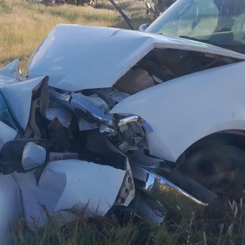 El conductor de un Nissan March quedó prensado y sin vida entre los fierros retorcidos