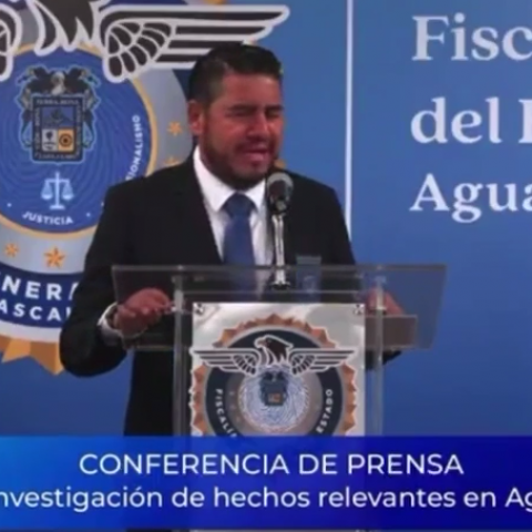 Manuel Alonso García, Fiscal General de Aguascalientes 