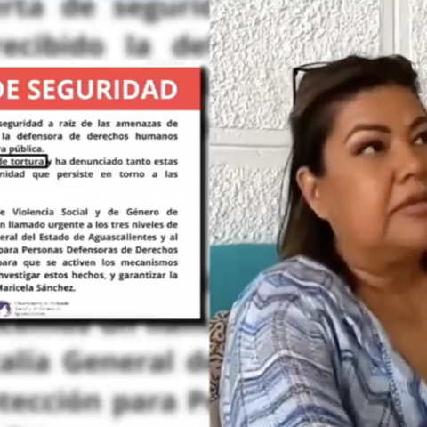 Exigen garantía de seguridad para activistas de Aguascalientes; OVSG señala, incluso, amenazas de muerte