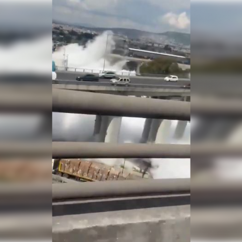 Explosión de pipa en Itzapalapa