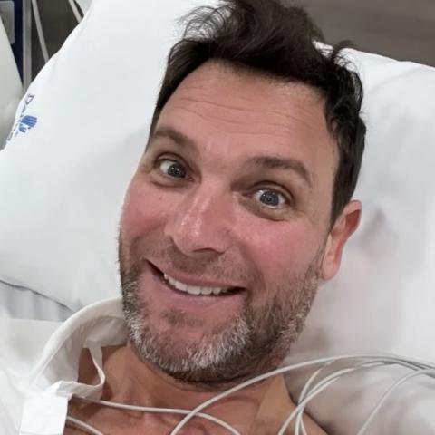 Patricio Borghetti tuvo que ser hospitalizado