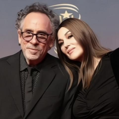 Tim Burton y Monica Bellucci anuncian el fin de su romance